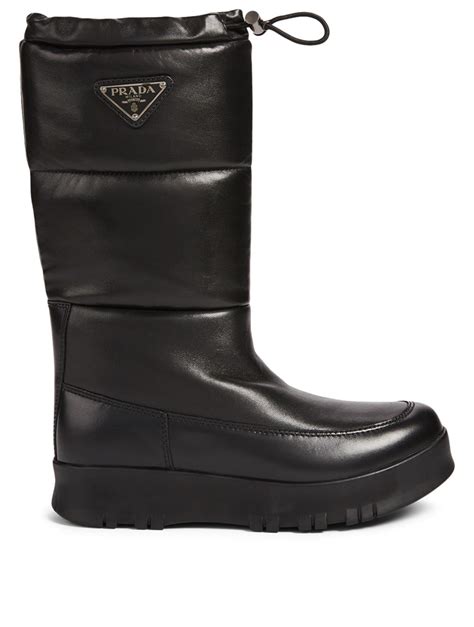 prada down puffer|Prada puffer boots.